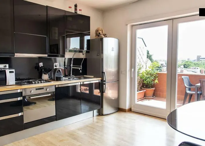 Panoramic Sunset Terrace Attic Rom