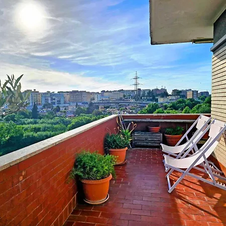 Panoramic Sunset Terrace Attic Apartament Rzym