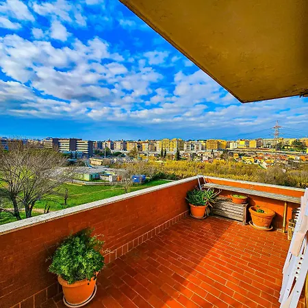 דירה Panoramic Sunset Terrace Attic