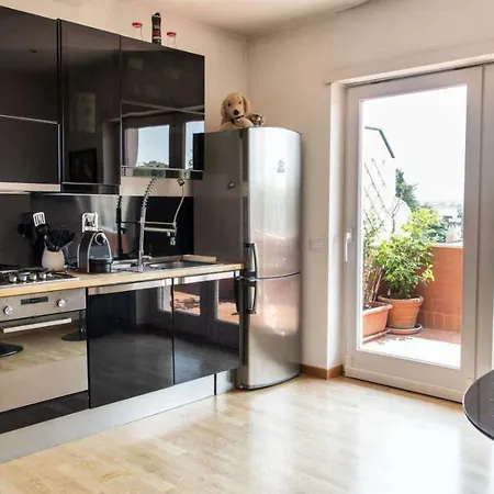Panoramic Sunset Terrace Attic רומא